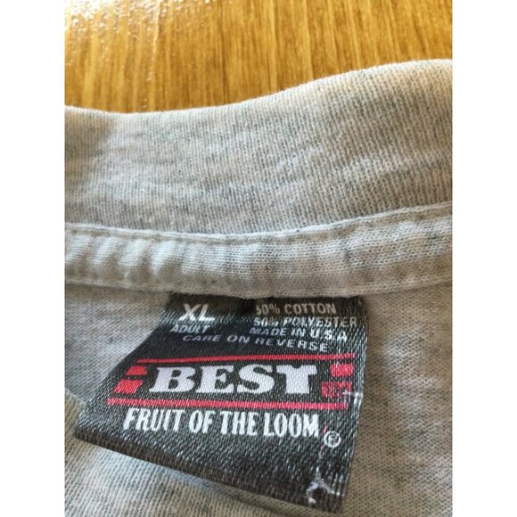 Vintage WSOC FM103 Playoff Pep Rally 1997 T Shirt XL Fruit Of The Loom Single St - Picture 5 of 9